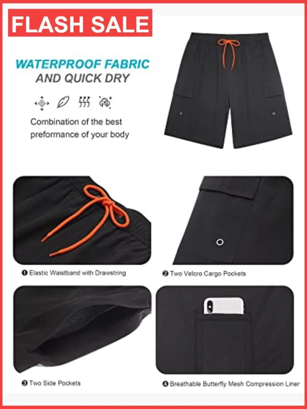 Men's Swim Trunks 9